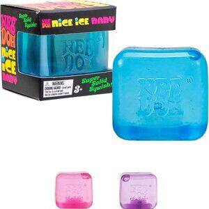 Nee Doh Purple Nice Ice Baby 1" Square 1 Cube per Pack